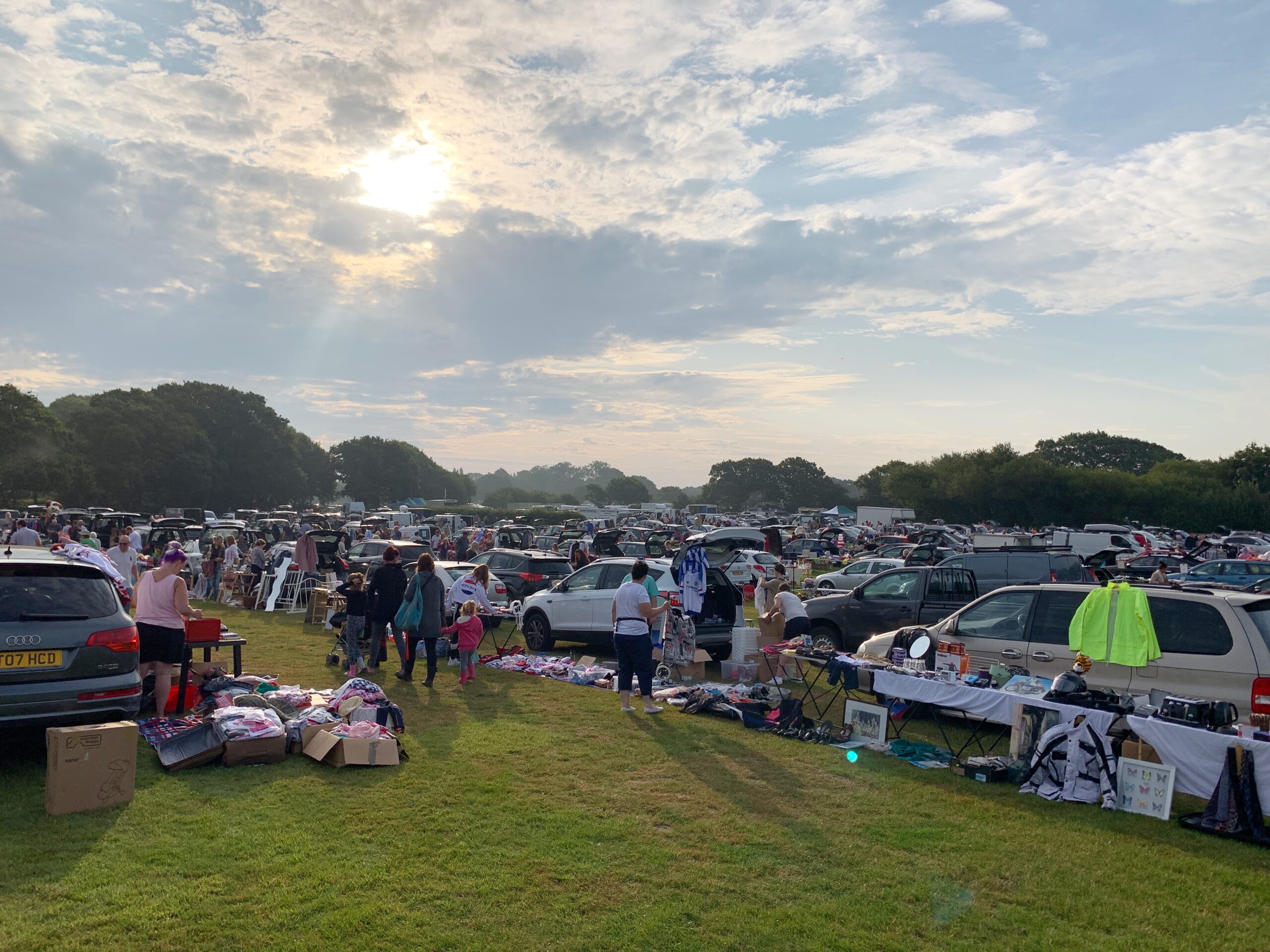 Large Scale outdoor venue, Bramley Farm Boot Fairs organised by Bramley Events 